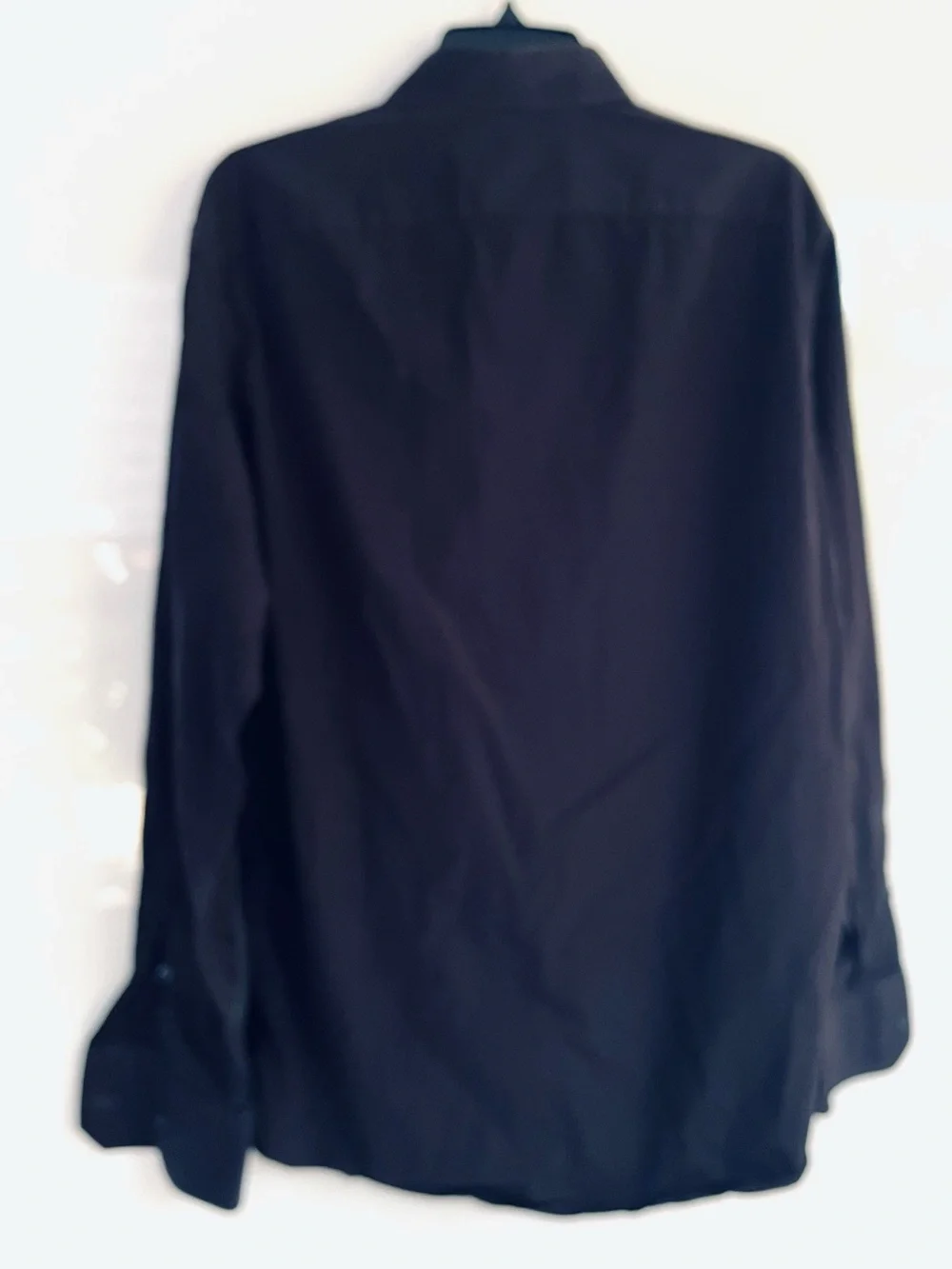 Gucci Men's Classic Long Sleeve Black Dress Shirt